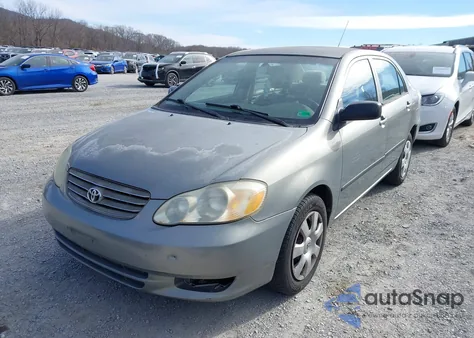 2004 Toyota Corolla Ce из США, поврежденный, VIN 2T1BR32EX4C186747